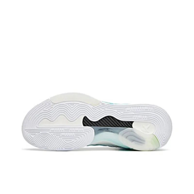 ANTA KT6 Basketball Shoes Men High Top White/Blue-4