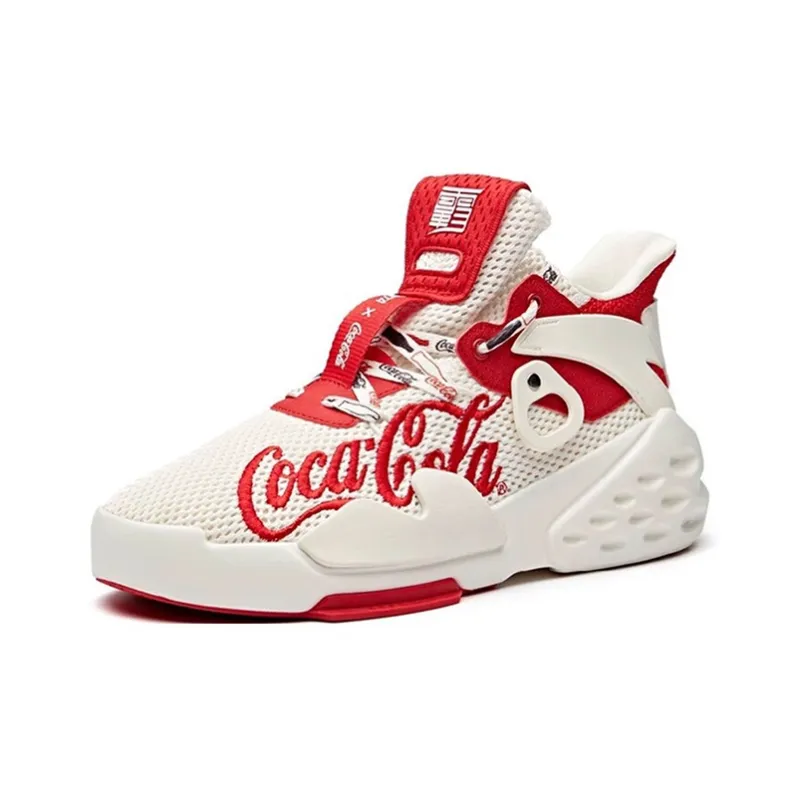 ANTA X Coca Cola Badao 'White Red' Women's-1