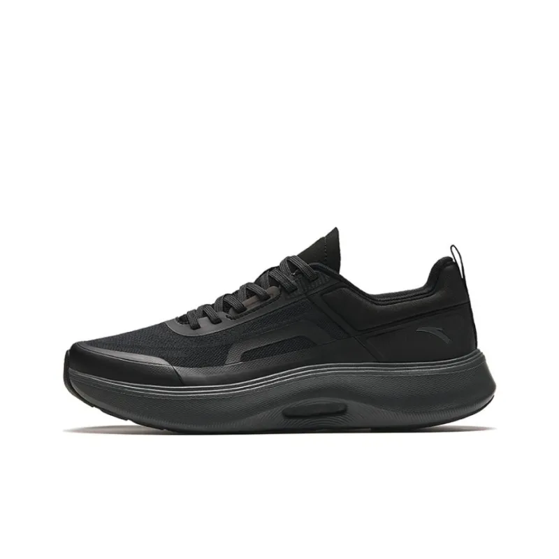 Anta Divine Pro Slip-Resistant Low-Top Running Shoes Men's Black-0