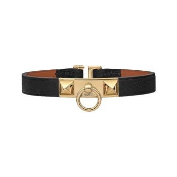 HERMES Bangles Women's Black