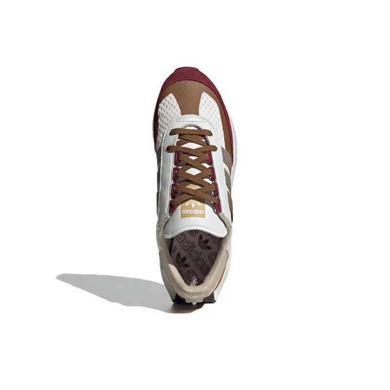 Adidas Originals Retropy E5 Anti Slip Wear Resistant Low Top Casual Shoes Unisex Brown-4