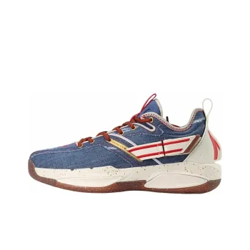 ANTA GH3 Basketball Shoes Men Low Top Denim Blue/White/Red
