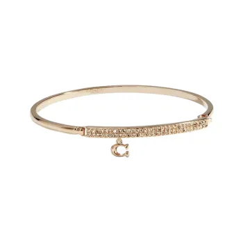COACH Gold Plated Bangles Women's Rose Gold