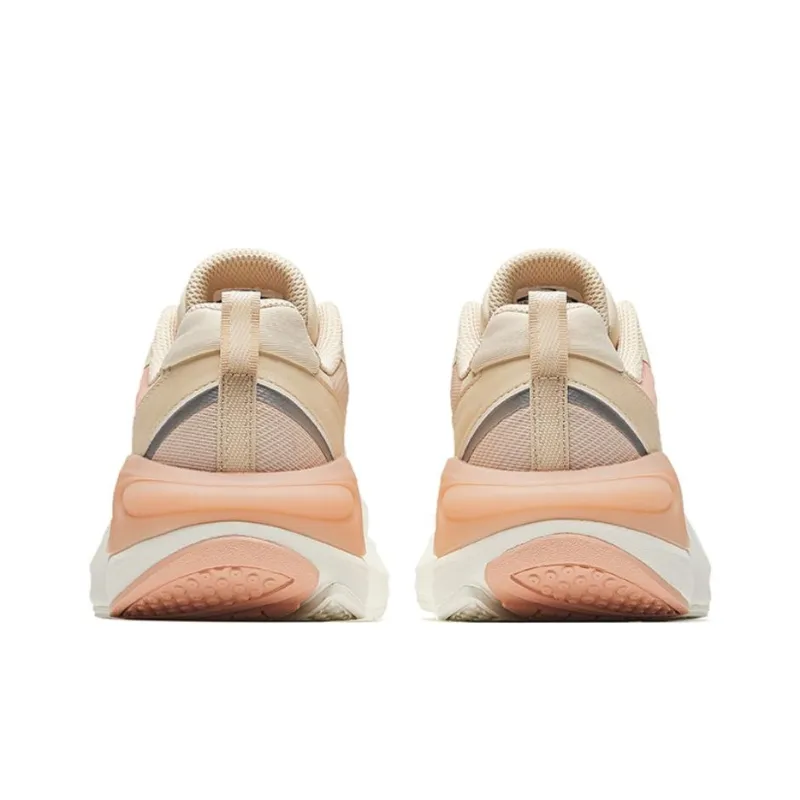 Anta C37+ Cushioning Rebound Low Top Running Shoes Women's White Orange-3