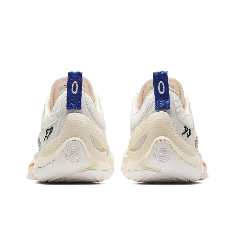 Anta Instantaneous 1 Low-Top Basketball Shoes Men's Papyrus White-3