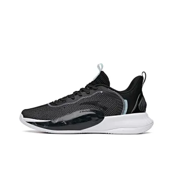 Anta Light Cavalry 6 Anti Slip Wear Resistant Low Top Performance Basketball Shoes Men's Black Luna