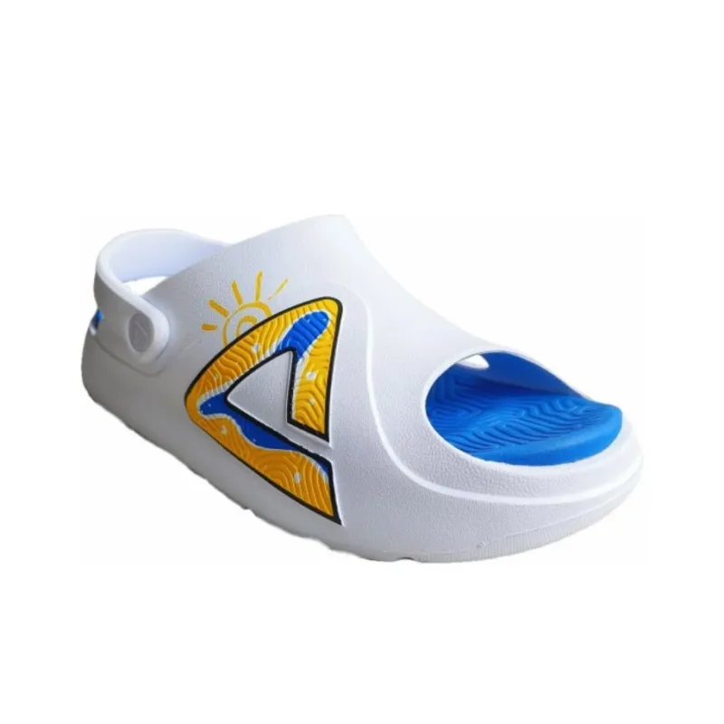 PEAK Statistic Sandals Wrap toe Slippers Men's Baymax/Colorful Blue-3