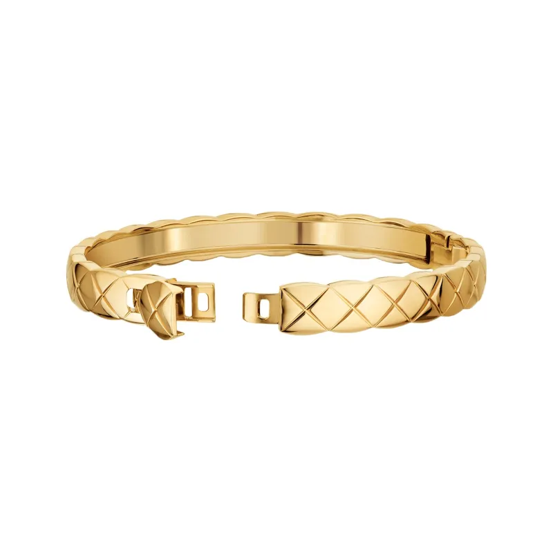 CHANEL 22c Early Spring 18K Gold Bangles Women's-1