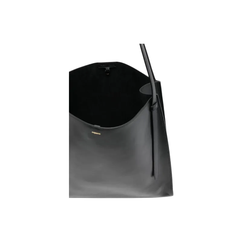 COPERNI Calfskin One Shoulder Handbag Women's Black-3