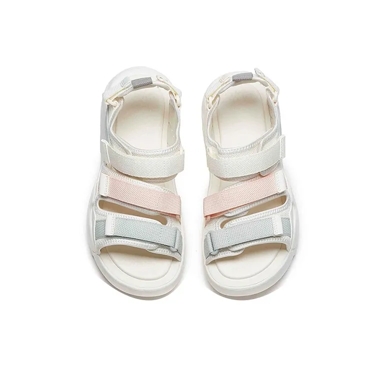 Anta Bastard Beach Sandals Women's White Brown Green-2