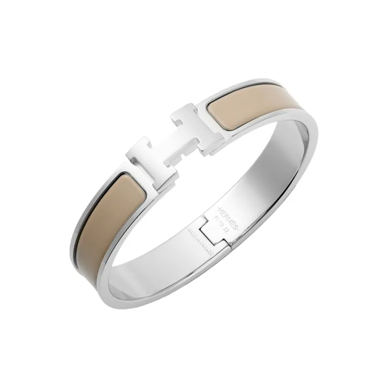 HERMES Clic H Bangles Unisex-2