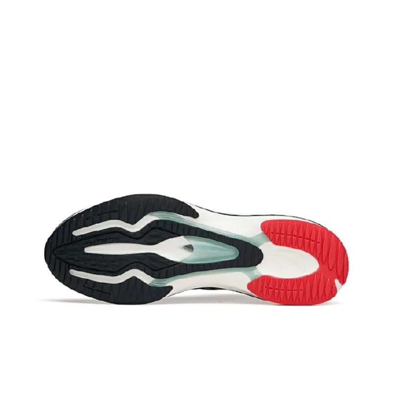 ANTA MACH Mach 1.0 Running Shoes Men Low Top Black/Green/White-3