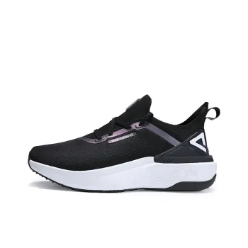 PEAK State Pole 4.0 Cushioning Anti Slip Wear Resistant Breathability Low Top Running Shoes Women's Black