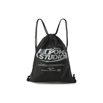 HELIPORT 420D Polyester Backpack Regular Unisex White/Black