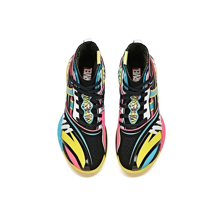 ANTA Marvel X KT6 Disruptive High 'Venom'-2
