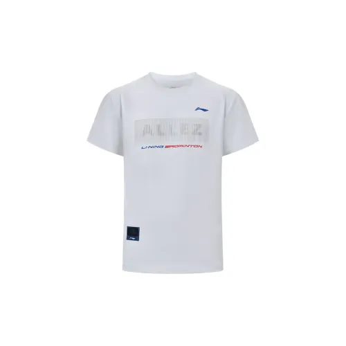 LINING Badminton Series T-Shirts Unisex White