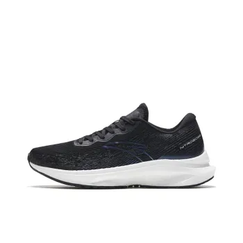 Anta Champion Running Shoes Lite Cushioning Anti Slip And Wear Resistant Low Top Running Shoes Men's Black Purple White