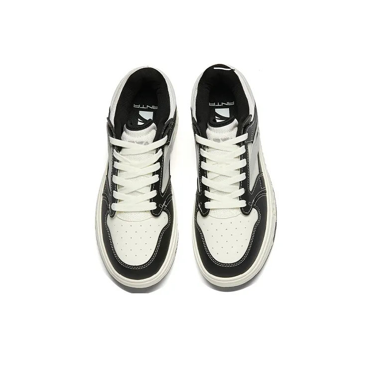 ANTA Street Naughty 2.0 Low 'Black White Grey'-3