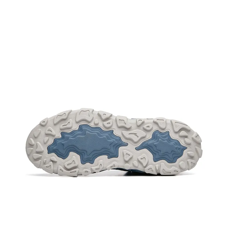 Anta Broken Cocoon 2.0 Breathable And Wear resistant Low Top Casual Shoes Women's Gray Blue-5