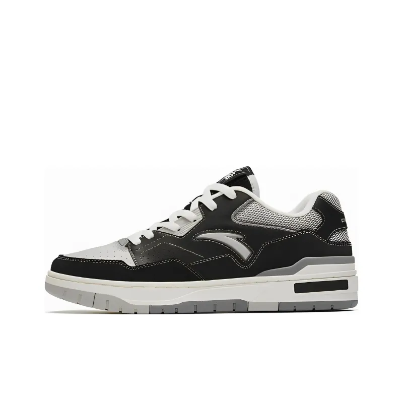 ANTA Flame 4.0 Skateboard Shoes Men Low Top Black/White-0
