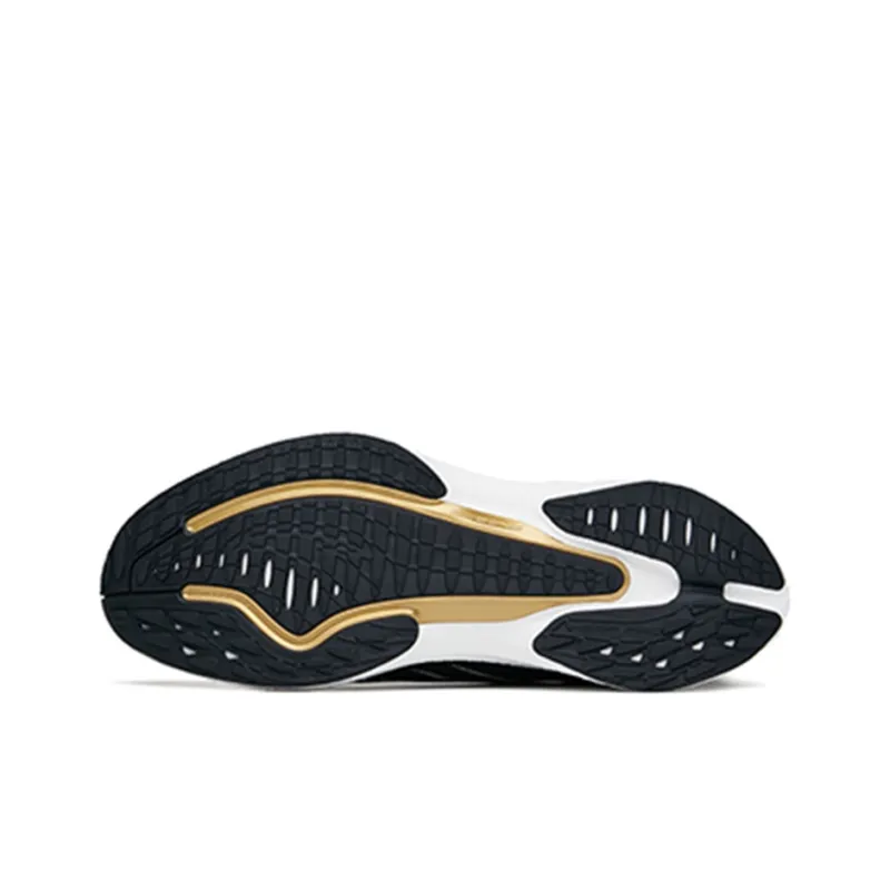 Anta MACH 2.0 Nitrogen Technology Durable Breathable Low Top Running Shoes Men's Black-4