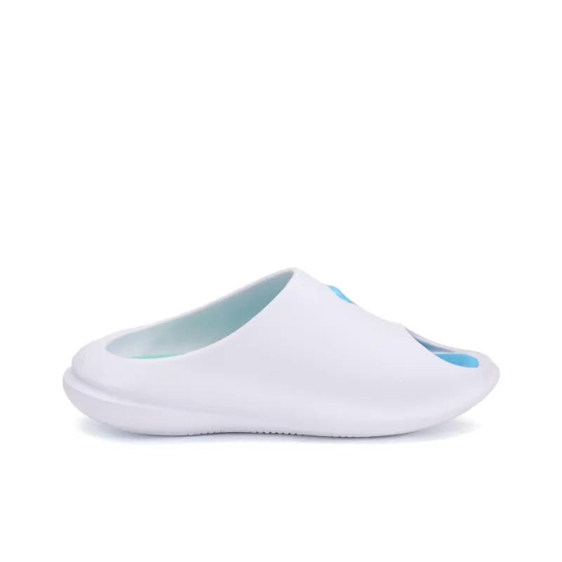 PEAK Very Small Fat Drag Rubber Sole Slip Resistant Abrasion Resistant Slide Slippers Unisex Blue Green-1