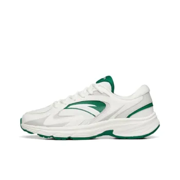 Anta AT952 Breathable Low Top Sports Casual Shoes Men's White Green Gray