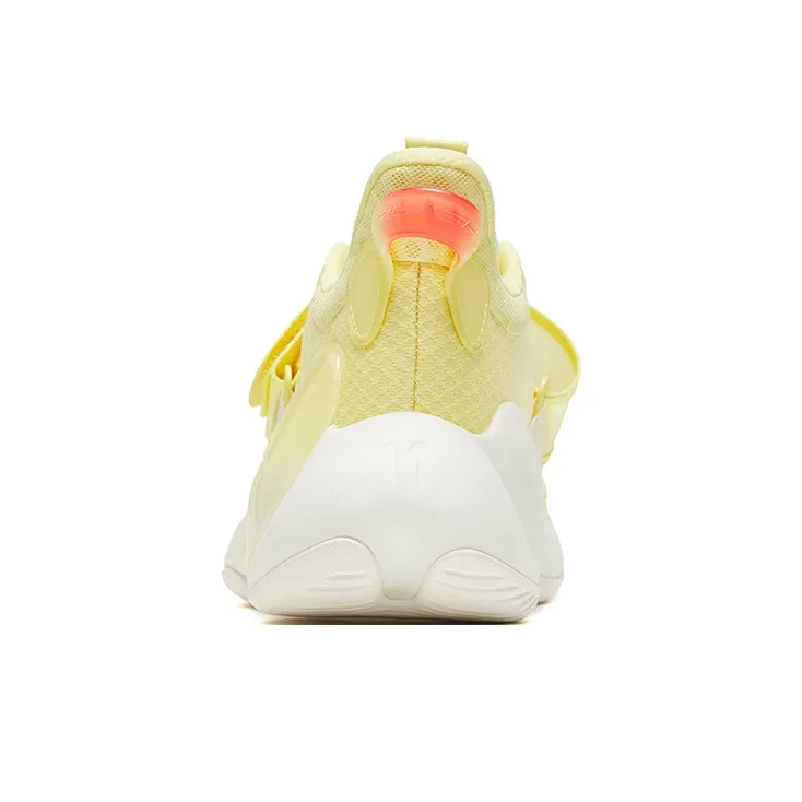Anta Water Flower 3 Low Top Performance Basketball Shoes Men's Light Yellow-3