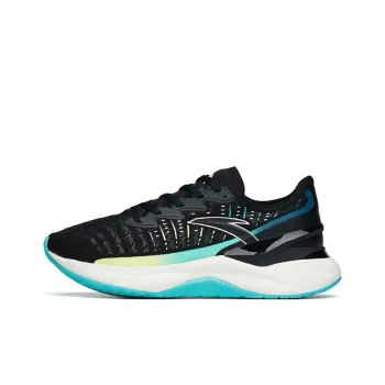 ANTA Tron 2.0 Running Shoes Men Low Top Black/Fluorescent Aqua Green