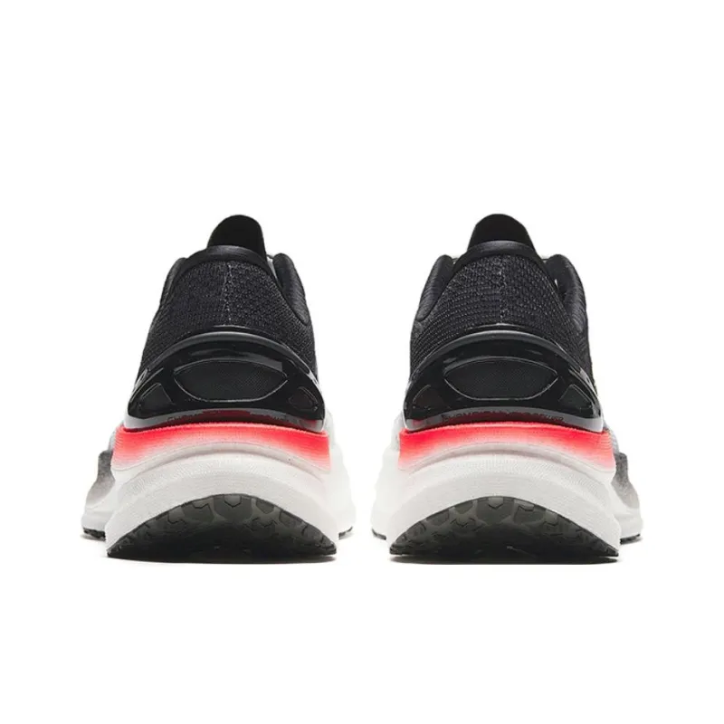 Anta Champion 2nd Gen Pro Cushioning Anti Slip And Wear Resistant Low Top Running Shoes Men's Black White Gray-3