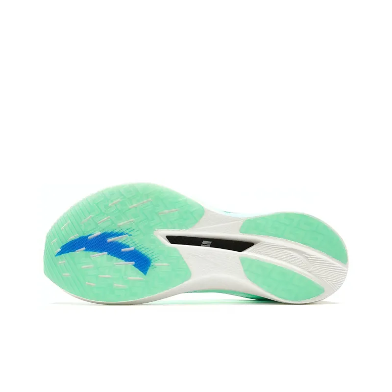 Anta C202 5 GT Cushioned Slip Resistant Low Top Running Shoes Women's Green Blue-4