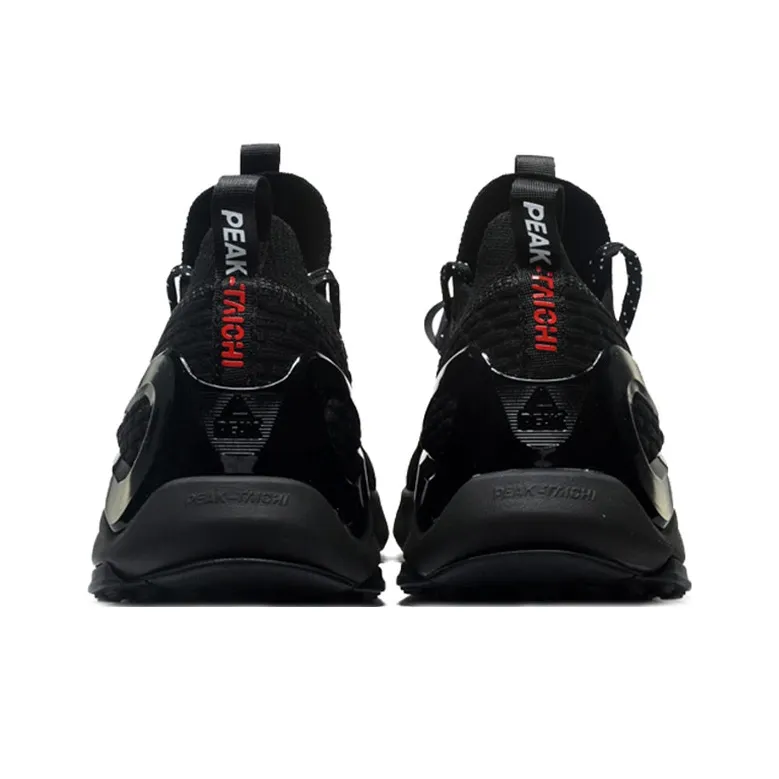 PEAK State Pole 1.0 Plus Cushioning, Slip Resistant, And Abrasion Resistant Low Top Running Shoes Men's Black-3