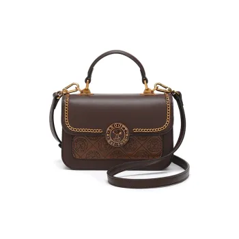 SNOOPY PU Shoulder Bag Women's Coffee