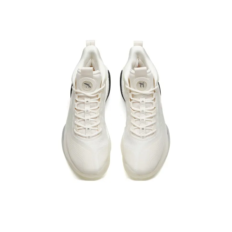 ANTA KT7 Basketball Shoes Men High Top White/Black/Green-3