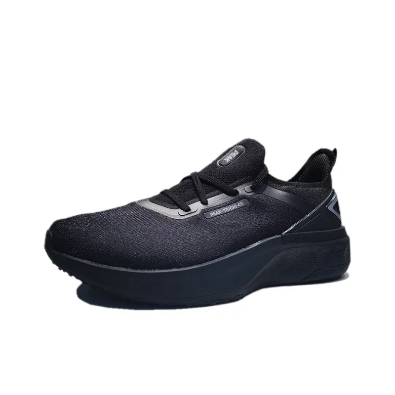 PEAK State Pole 4.0 Cushioning Anti Slip And Wear Resistant Low Top Running Shoes Men's Black-2