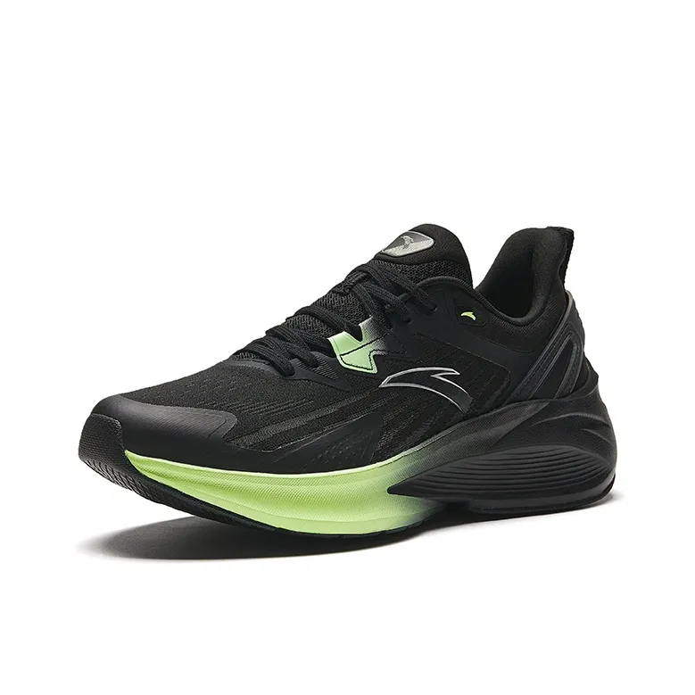 Anta Stinger 5 Cushioning Anti-Slip And Wear-Resistant Low-Top Running Shoes Men's Black-1