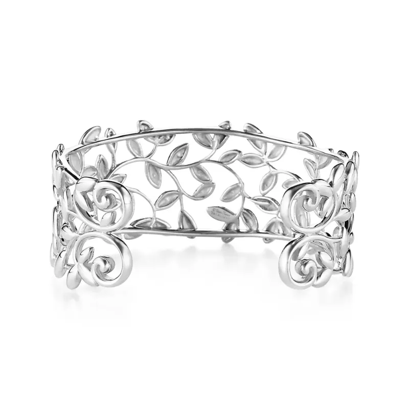 TIFFANY & CO. Sterling Silver Bangles Women's Silver-1
