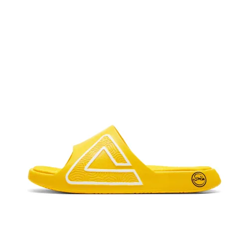 PEAK Tai Ji1.0 Slide Slippers Men Bright Yellow