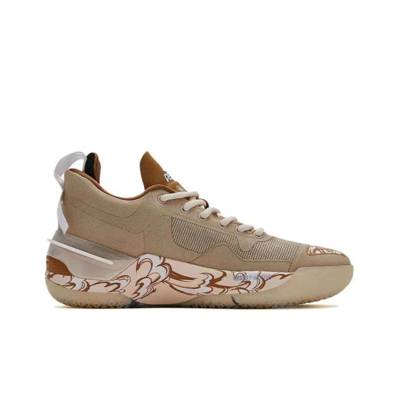 PEAK Flash 3 Taichi Performance Basketball Shoes Men's Khaki-1