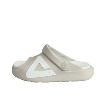 PEAK Statistic Sandals EVA Slide Slippers Women's Ivory Yellow