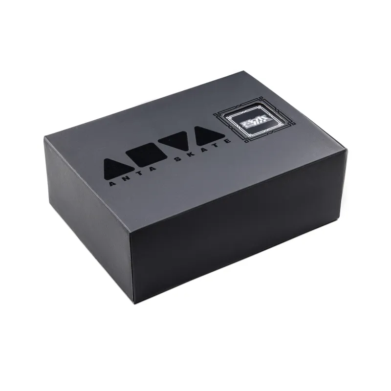 Anta AOJIE Cushioning, Wear Resistant Low Top Skateboard Shoes Men's Black-9