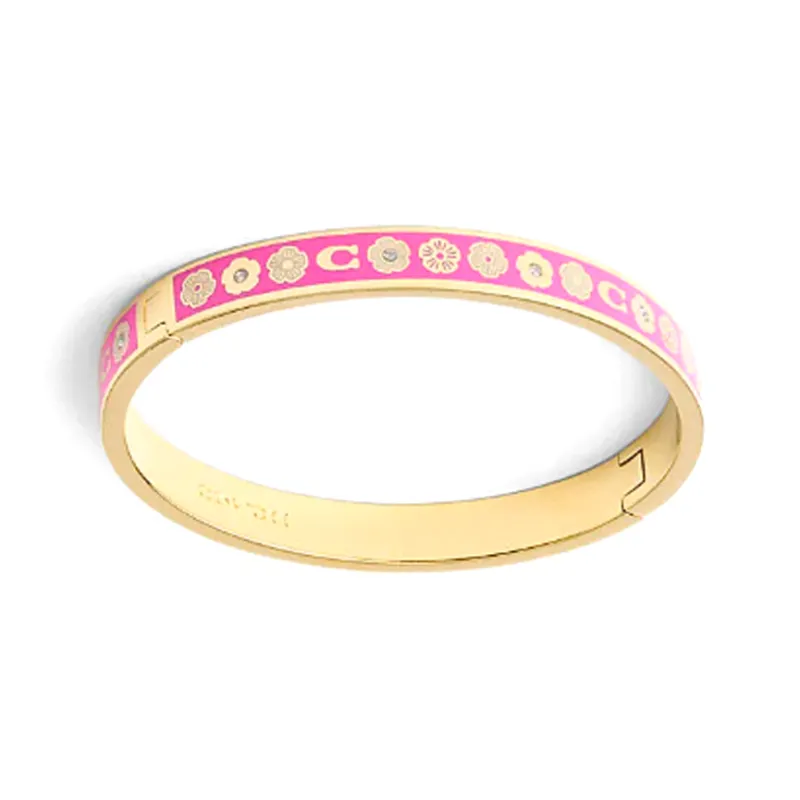 COACH Copper Bangles Women's Pink-2