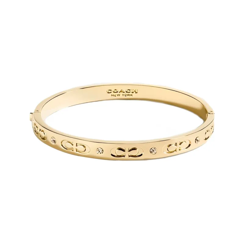 COACH Brass Bangles Women's Gold/Rose Gold-0
