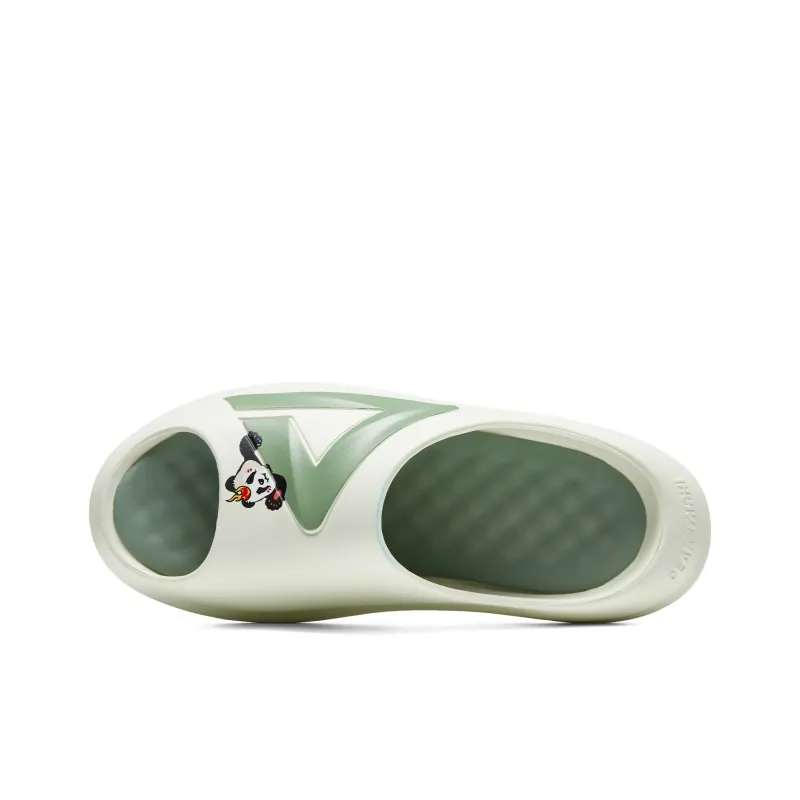 PEAK Very Small Fat Drag Slide Slippers Men's Milk Jade-3