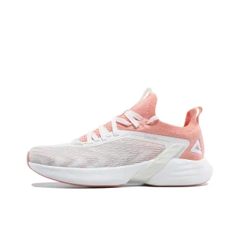 PEAK Light Speed 002 PRO Low Top Running Shoes Women's Pink Ecru