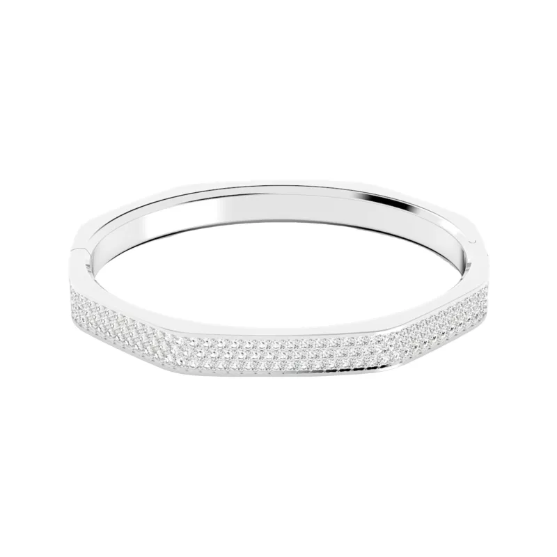 Swarovski Dextera Swarovski Element Bangles Women's Silver-0