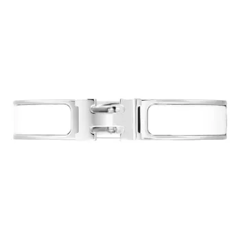 HERMES Silver Plated Bangles Women's