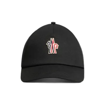 Moncler Grenoble Logo Patch Baseball Cap