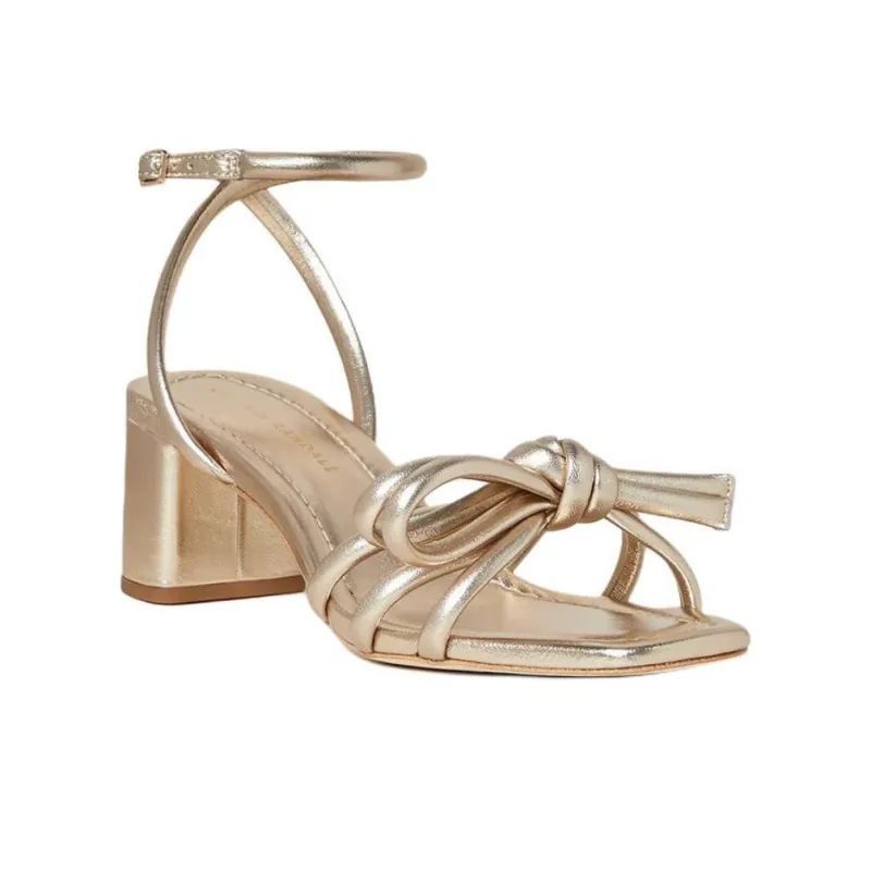 Loeffler Randall Mikel Strap Sandals 5cm Women's Gold-2