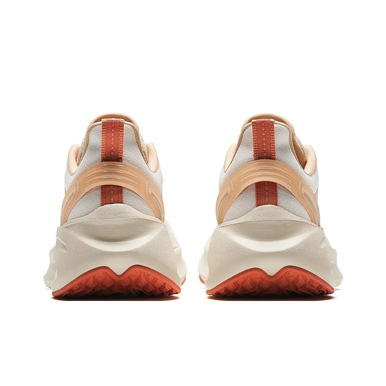 Anta Stinger 5 Cushioning Anti Slip And Wear Resistant Low Top A SHOCK Technology Running Shoes Men's White Red-3